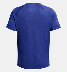 Ideas de nombres para productos: 1. Camiseta de rendimiento Royal Motion 2. Camiseta Deportiva UltraFlex 3. Camiseta deportiva Velocity Blue 4. AeroDry Trai - Product Image 1