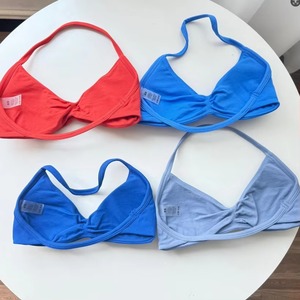 Women’s Seamless Sports Bra – Halter Neck Backless Strappy Design with Front Scrunch, Yoga Gym Workout Activewear - Product Image 2