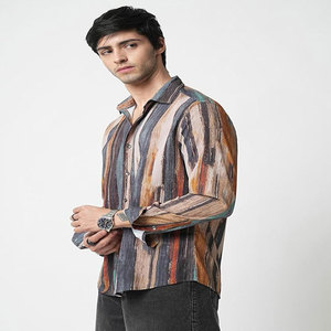 Nuevas camisas para hombre, camisas de vestir de manga larga ajustadas con estilo de lujo, camisas de vestir formales de negocios para hombre, Tops para hombre - Product Image 2