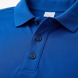 Polos de Golf y Corporativos de Alto Rendimiento para Hombre en Azul Rey, 100% Algodón, Transpirables - Product Image 6