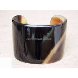 Coupleur de corne SilkenEdge | Connecteur en corne de buffle poli avec finition brillante pour l'artisanat et la menuiserie de meubles de qualité supérieure | Exportation en vrac - Product Image 6