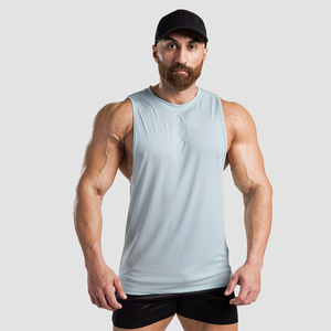 Camiseta sin Mangas Casual con Cuello Redondo para Hombre, Estilo Oriental, Secado Rápido, Transpirable, Antiencogimiento, 100% Poliéster, Opciones de Logotipo Personalizado en la Parte Delantera y Trasera - Product Image 3