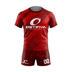 School Men Custom Sublimation Rugby Football Uniform 2026 Sublimated Rugby Shirts Touch Rugby Uniform - Product Image 1