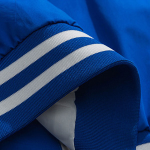 Veste universitaire pour homme, design brodé avec lettre A, bleu marine et blanc, style décontracté, veste bomber style universitaire - Product Image 5