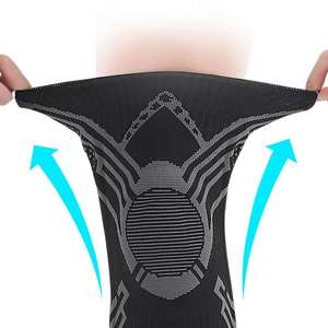 Manchon de compression pour genouillère avec stabilisateurs latéraux Coussinet en gel de rotule en silicone Coussinet de genou pour rotule Genouillères pour rotule - Product Image 6