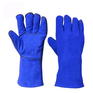 Gants de soudure en cuir de vachette pleine fleur, résistants aux flammes, pour la sécurité industrielle, la construction, la lutte contre les incendies et le barbecue - Product Image 4