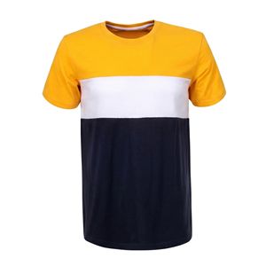 เสื้อยืดโอเวอร์ไซส์แฟชั่นสำหรับผู้ชาย คลาสสิก ผ้าฝ้าย 100% ระบายอากาศได้ดี แขนสั้น คอกลม เนื้อผ้าหนา - Product Image 1