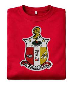 Felpa Girocollo con Stemma in Ciniglia Kappa Alpha Psi, Abbigliamento per Fraternità Greca Krimson, Comfort Premium e Stile Classico - Product Image 6