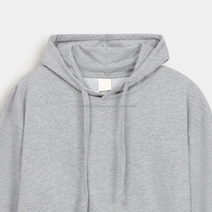 Sudadera con Capucha Negra de Algodón 100% Grueso Personalizada, Informal de Invierno, con Estampado Digital, Hombros Caídos y Bolsillo, Talla 6XL - Product Image 2