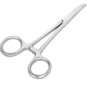5.5 Inch Forceps Stainless Steel Clamp - Straight Edge <b>Precision</b> <b>Tool</b> for Veterinary, and Hobby Use - Product Image 3