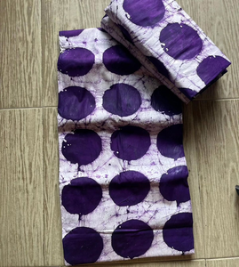 Tissu en mélange de coton et viscose à motif maille, imprimé wax africain et Ankara, pour vêtements féminins – Gaborone 2025 - Product Image 5