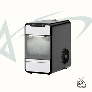 Machine à glaçons électrique Sudex 120W, capacité de 20-30 kg/jour, usage domestique et hôtelier, acier inoxydable, commande numérique - Product Image 6