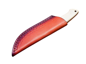 Couteau de chasse en acier au carbone en gros, lame fixe personnalisée avec manche en os, couteau de camping et de survie, fournisseur direct d'usine OEM - Product Image 6