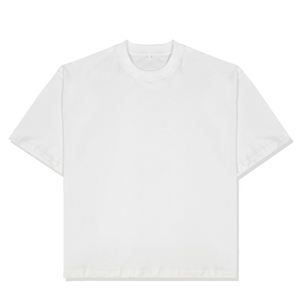Camiseta de Manga Corta con Cuello Redondo para Hombre, Color Marrón, Corte Regular, Informal, de Color Sólido, Tejido de Punto de Algodón - Product Image 4