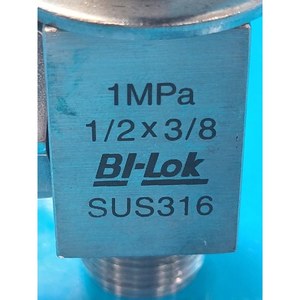 BL-LOK 1MPA 1/2 x 3/8 ใช้แล้วตามสภาพเดิม อะไหล่อุปกรณ์เซมิคอนดักเตอร์รุ่นเก่า - Product Image 6