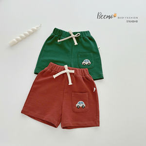 Ensembles de vêtements décontractés BEEMO pour garçons, été et automne, t-shirt polo en coton et short, vêtements pour l'école et la maison, vêtements pour tout-petits - Product Image 6