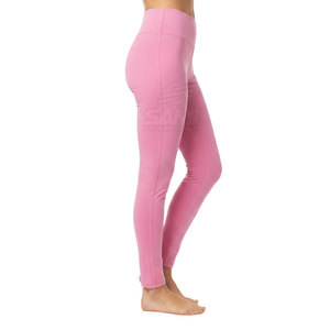 Leggings pour femmes au design unique, faible MOQ, style tendance, taille élastique, couleur unie, haute qualité, Spandex/Nylon, écologiques, pour la gym et le yoga – Le meilleur choix - Product Image 3