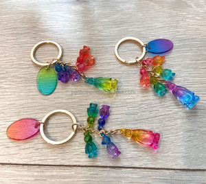 พวงกุญแจ3D แบบกำหนดเอง-พวงกุญแจที่ทนทานรูปสัตว์โลโก้แบบกำหนดเองสำหรับของที่ระลึก - Product Image 4