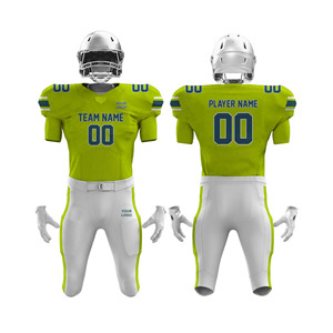 Uniformes de Fútbol Americano Personalizados OEM para Equipos, Conjuntos de Camisetas de Fútbol Americano, Último Diseño 2026 - Product Image 1