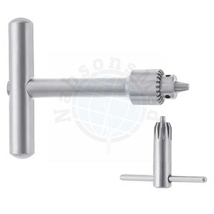 Juego de Instrumentos Quirúrgicos Ortopédicos Manuales de Acero Inoxidable NABSONS MED con Mandril en T, Herramienta de Perforación Ósea para Fijación con Alambre K, Reutilizable - Product Image 5