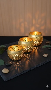 UO Brass High Quality Handmade Brass Moroccan <b>Tealight</b> <b>Holder</b> Christmas Gift Unique Lantern Handmade Coustmized Moroccan Lantern - Product Image 2