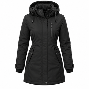 <b>Lightweight</b> <b>Womens</b> Outdoor Parka <b>Coat</b> Warm <b>Coat</b> with Cotton Filling Casual Plus Size Sports Jacket Wholesale - Product Image 2