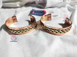 Copper Brass Hand <b>Band</b> Friendship <b>Band</b> Valentine <b>Band</b> Gift <b>Band</b> Fashion <b>Band</b> WristBand <b>Wrist</b> <b>Band</b> Men Hand <b>Band</b> Women Hand <b>Band</b> - Product Image 2