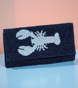 Pochette pour femme en tissu de coton doublé de soie avec fermeture à bouton, motif géométrique brodé, usage quotidien - Product Image 2