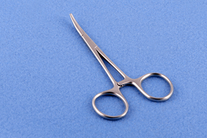 Pinces hémostatiques manuelles Spencer Wells, courbées et droites, en acier inoxydable, pour chirurgie - Product Image 1