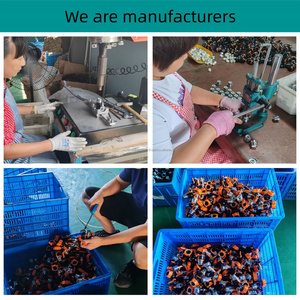 Conector de manguera de doble vía de 3/4 "Conector de manguera de agua totalmente metálico con válvula de cierre - Product Image 6