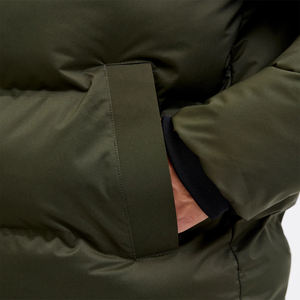 Abrigo de Plumón de Invierno para Hombre con Logotipo Personalizado, con Capucha, Acolchado, Talla Grande, Grueso, Cálido, Estilo Burbuja, Cortavientos - Product Image 3