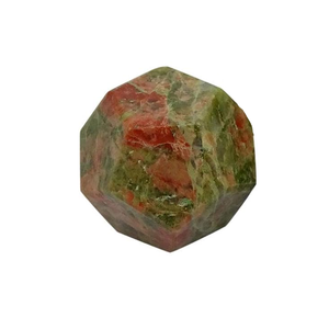 High Quality Dodecahedron Unakite Stone Natural Crystal Gemstone for Healing Other Crystal Crafts by Wholesaler - Product Image 1