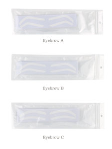 Bande de mise en forme des sourcils PMU, guide de mise en forme des sourcils, autocollants auxiliaires pour microblading - Product Image 3