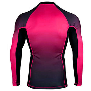 Custom Running Training Breathable Mesh Rash Guard With Quick Dry Raglan Sleeves And Custom Artwork Sleeveless <b>Compression</b> <b>Shirt</b> - Product Image 2