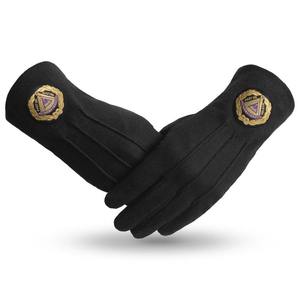 Último Diseño en Insignias Masónicas - Guantes de Cuero PU de los Caballeros Templarios Masónicos, Completamente Nuevos - Product Image 4