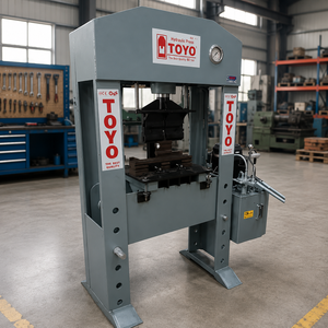Prensa Hidráulica Personalizada T.O.Y.O con Estructura en H de 60 Toneladas para Fregadero de Cocina con Motor de 3.7 kW - Product Image 1