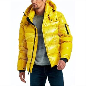 Chaqueta brillante para hombre, abrigo cálido a la moda, impermeable, cálido, a prueba de viento, para invierno - Product Image 4