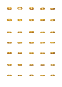 Anillos de Oro Sólido de 22K |   Anillos de Oro con Sello 916 de Diseño Tradicional y Moderno para Uso Diario, Regalos, Bodas, Cumpleaños y Aniversarios - Product Image 4