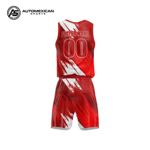 Conjunto de Uniforme de Baloncesto Personalizado, Camiseta y Pantalones Cortos, para Hombre y Mujer, OEM ODM, Ropa Deportiva, Malla 3Tak Transpirable, Impresión por Transferencia de Calor - Product Image 3