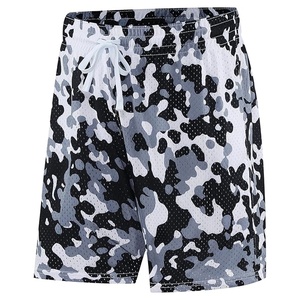 Double <b>Layer</b> Mesh Shorts High Quality Breathable Quick Drying Men Women Custom Sublimation Gym Basketball Mesh Shorts - Product Image 4