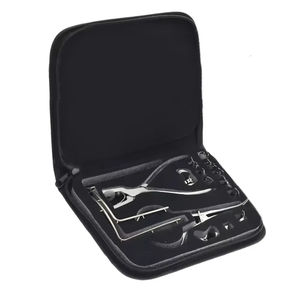 Ensemble de pinces à caoutchouc dentaires manuelles réutilisables en acier inoxydable pour les procédures d'endodontie - Product Image 1