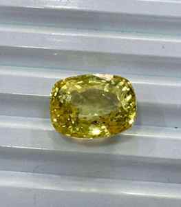 Zafiro Amarillo Natural de Sri Lanka, Gema Suelta, Zafiro Amarillo de Ceilán de Primera Calidad para la Fabricación de Joyas, Anillos, Colgantes, Venta al por Mayor - Product Image 4