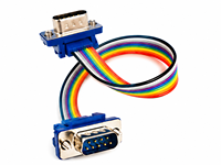Cable Adaptador de Extensión de Puerto Serie RS232 COM D-Sub de 9 Pines, Macho a Hembra, Chapado en Oro de Primera Calidad, para Control Industrial
