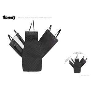 Protector de Asiento de Coche para Mascotas Yommy, 132x44cm, Cubierta Acolchada para Asiento Trasero para Perros - Product Image 1
