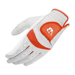 Gants de golf en cuir véritable au design unique avec logo personnalisé, respirants, légers, protection des mains, fabriqués au Pakistan - Product Image 2