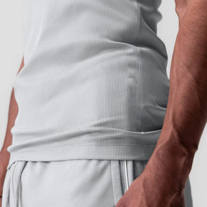 Camiseta sin mangas para hombre, informal, de verano, de algodón suave, estilo deportivo, transpirable, ligera, estilo urbano - Product Image 5