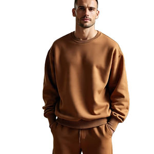 Sudaderas Holgadas de Alta Calidad para Hombre, Sudaderas de Felpa de Algodón y Poliéster, Sudaderas con Cierre de Cremallera Extra Grandes para Hombre - Product Image 6