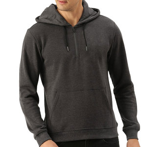 เสื้อฮู้ดดี้ผู้ชายแบบซิปครึ่งตัว ดีไซน์สั่งทำได้ ขายดี แฟชั่นใหม่ คุณภาพสูง เสื้อฮู้ดดี้ซิปครึ่งตัวแบบพื้นฐาน - Product Image 1