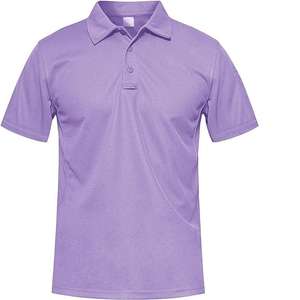 Camisas Casuales para Hombre Wembley Sports, Cuello en V, Manga Corta, Tela de Franela de Poliéster/Algodón, Servicio OEM, Todas las Tallas - Product Image 4