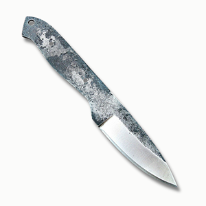 Couteau de chasse artisanal en acier inoxydable Pasha Enterprises, lame brute, manche en cuir, étui en cuir, couteau de survie pour le camping en plein air - Product Image 1
